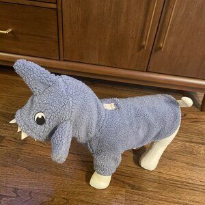 DLY Pets Dog Shark Costume Fleece Hooded Sweater and Sweatshirt